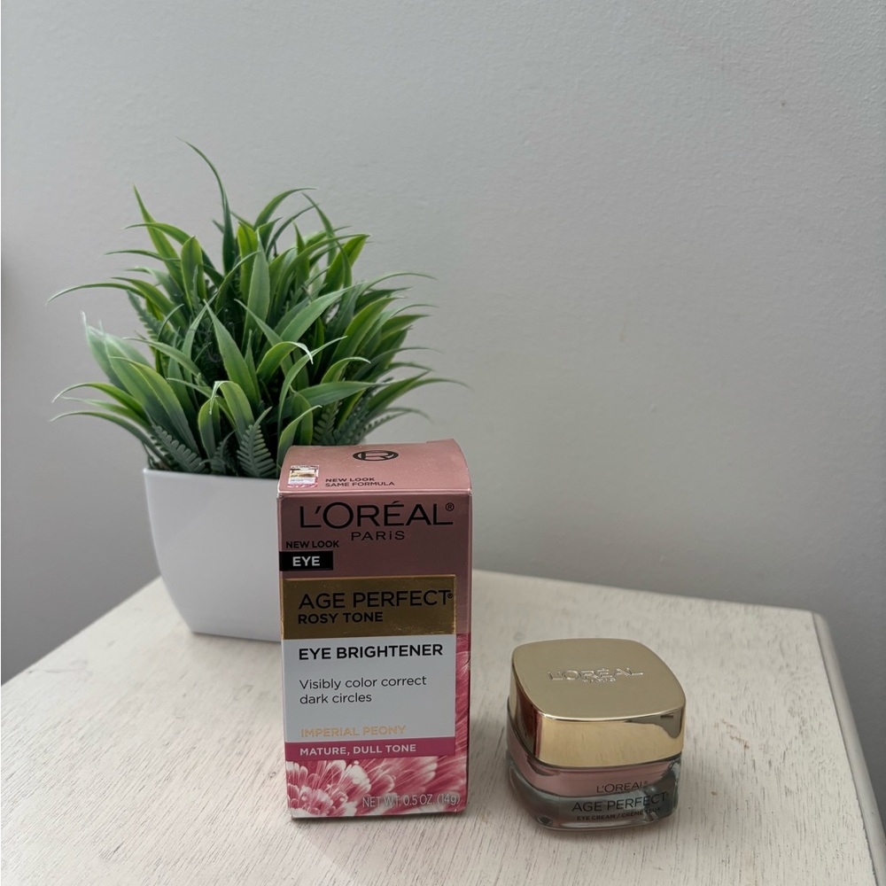 NEW L’Oréal Age Perfect Rosy Tone Eye Cream Brightener 0.5 oz | Anti-Aging - Picture 11 of 16
